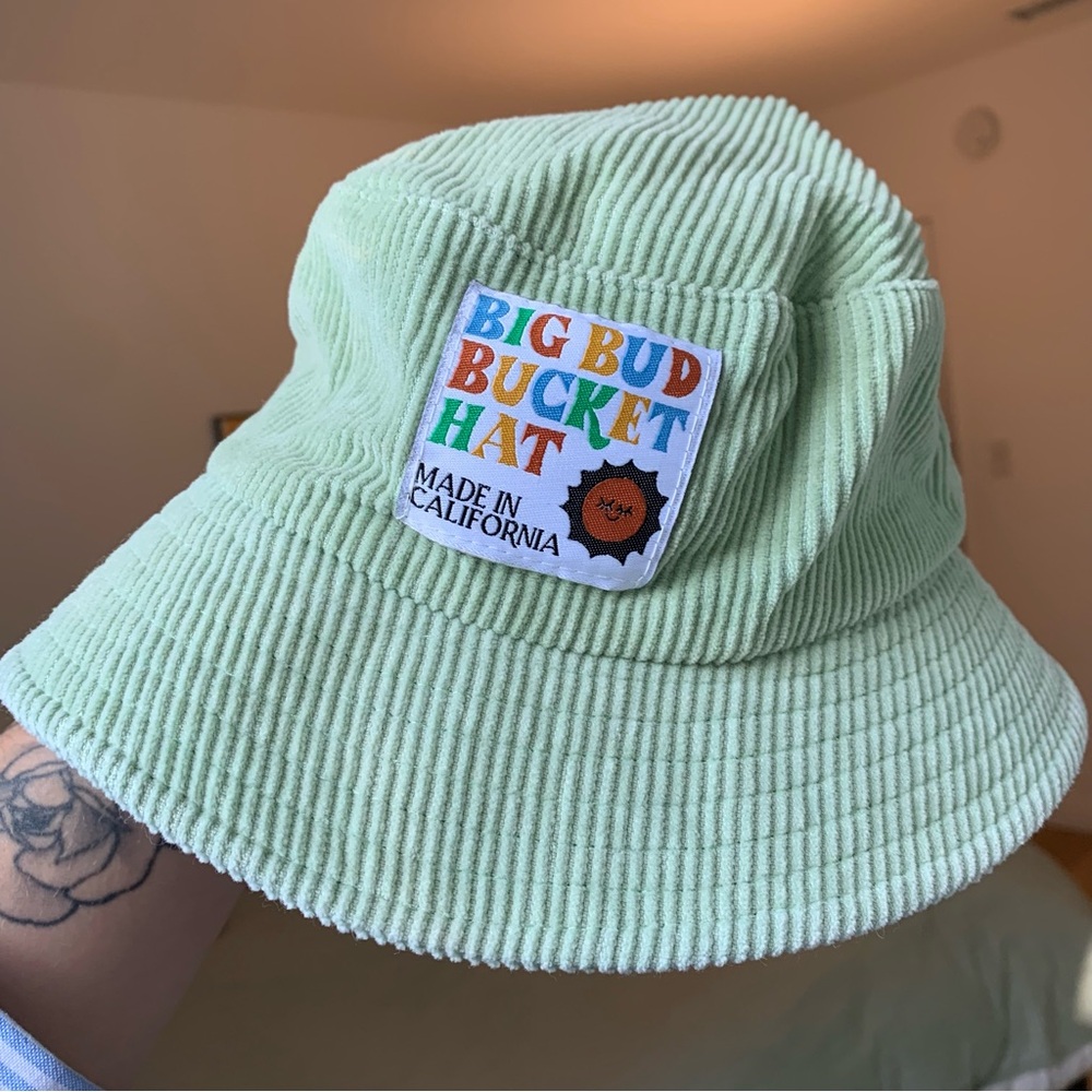 BIG BUD PRESS MINT GREEN BUCKET HAT